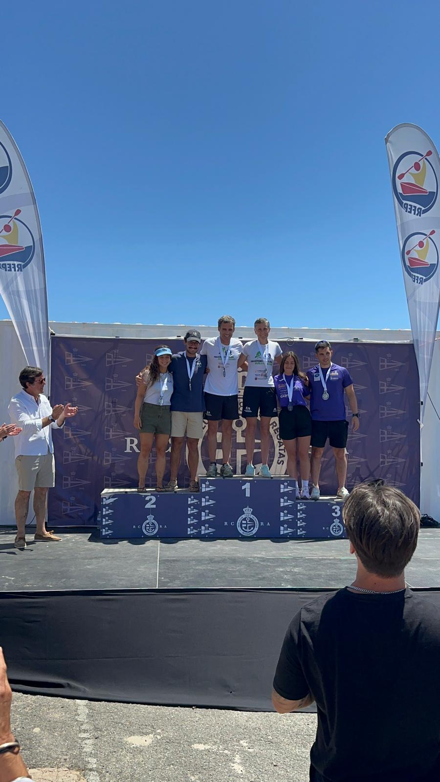 Amaia Osaba y Filipe Besada ganan la 3ª Copa de España de Kayak de Mar